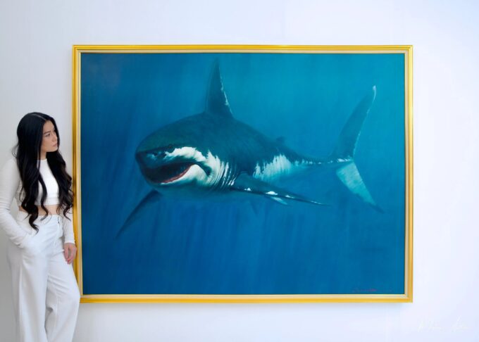 Requin | 150 x 200 cm La Galerie d'art en ligne art gallery