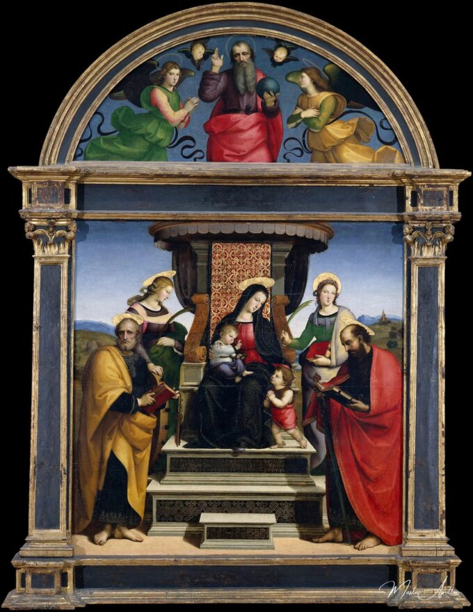Rétable Colonna – Raphaël (peintre) Raffaello Sanzio (Raphaël)