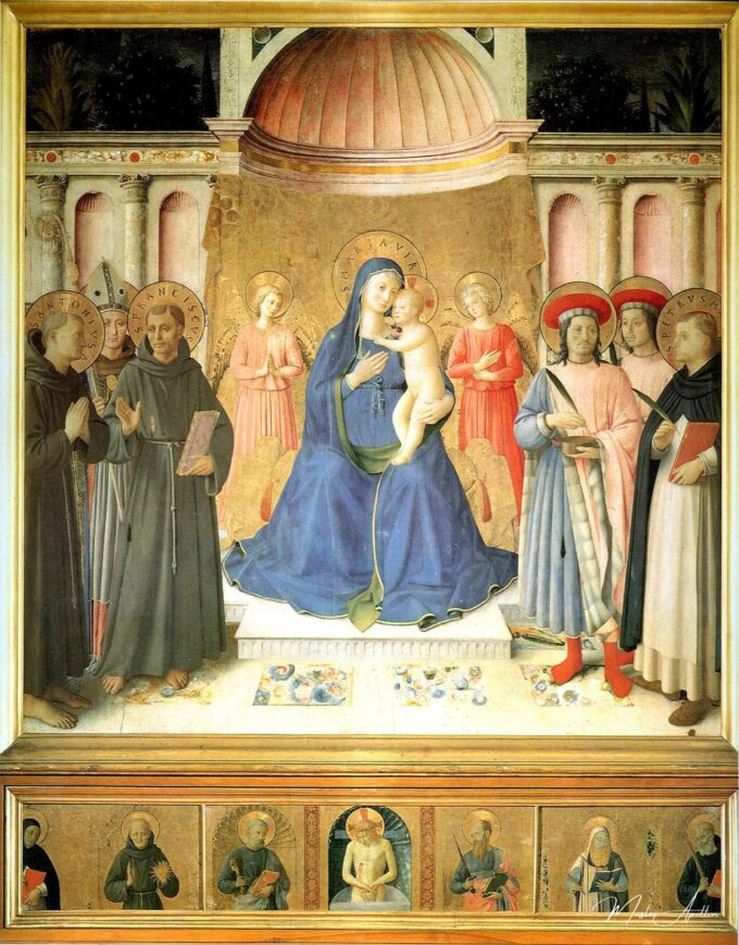 Retable de Bosco ai Frati – Fra Angelico Fra Angelico