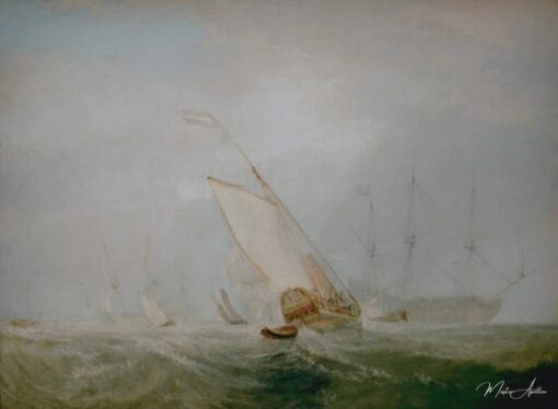 Retraite de Tromp 1652 – William Turner William Turner
