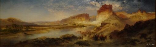 Rivière verte, Wyoming – Thomas Moran Thomas Moran