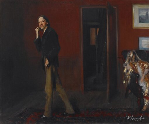 Robert Louis Stevenson et sa femme – John Singer Sargent John Singer Sargent