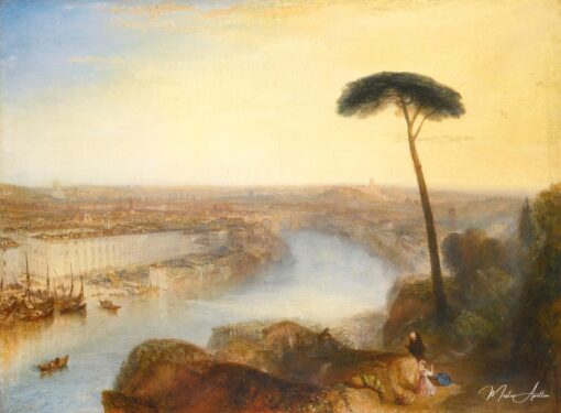 Rome vue de l’Aventin – William Turner William Turner