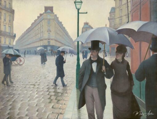 Rue de Paris, temps de pluie – Caillebotte Gustave Caillebotte 2