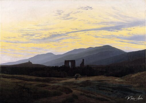 Ruine Eldena dans le massif des Géants – Caspar David Friedrich Caspar David Friedrich