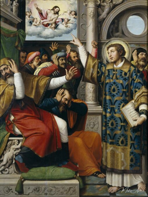 Saint Etienne accusé de blasphème – Vicente Juan Masip Vicente Juan Masip
