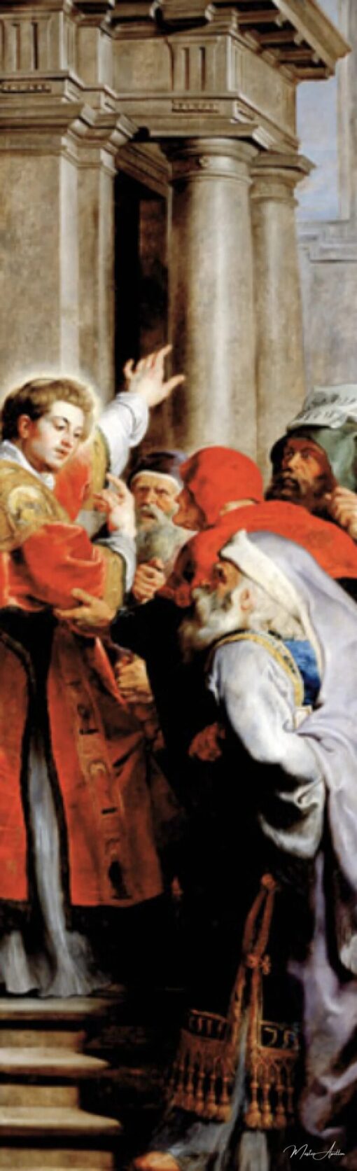 Saint Étienne prêchant, d’après le Triptyque de Saint Étienne – Peter Paul Rubens Peter Paul Rubens