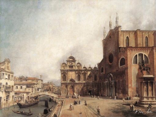 Saint Giovanni e Paolo et Scuola di Saint Marco – Canal Giovanni Antonio Giovanni Antonio Canal