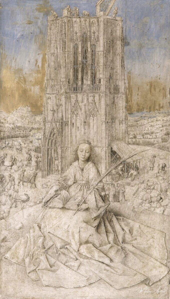 Sainte-Barbe – Jan Van Eyck Jan Van Eyck