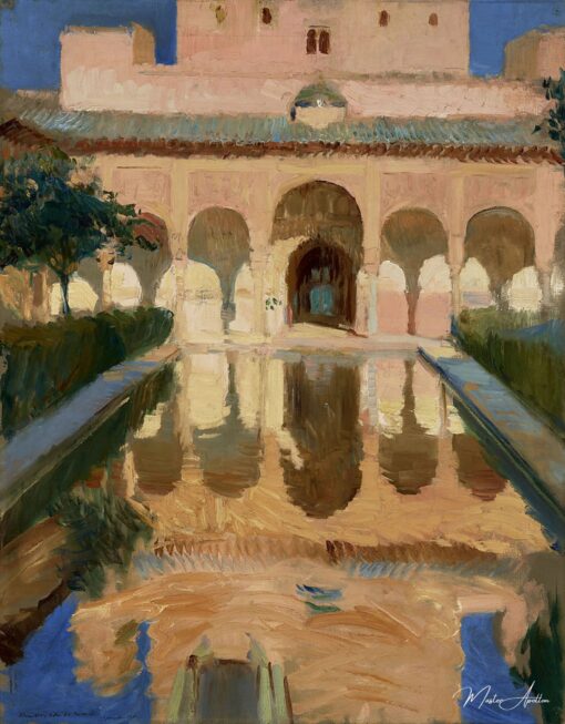 Salle des ambassadeurs, Alhambra, Grenade – Sorolla Joaquín Sorolla