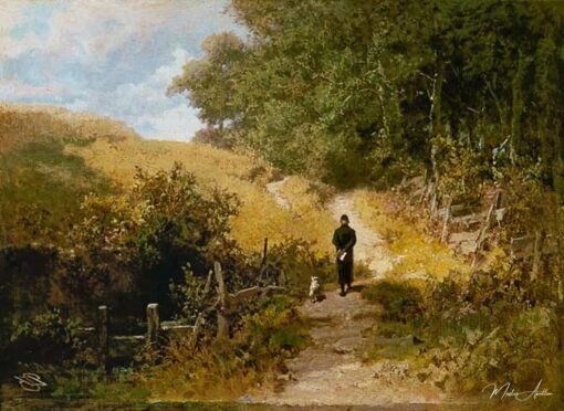 Samedi après-midi : promenade du curé du village et du maître d’école – Carl Spitzweg Carl Spitzweg