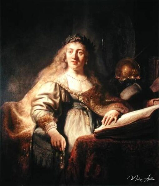 Saskia en Minerve – Rembrandt van Rijn Rembrandt van Rijn