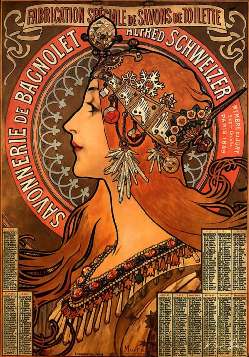 Savonnerie de bagnolet – Mucha Alphonse Mucha