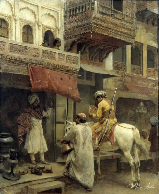 Scène de rue en Inde – Edwin Lord Weeks Edwin Lord Weeks 2