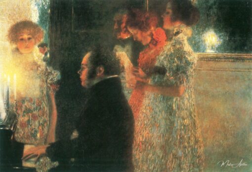Schubert au piano ii – Gustav Klimt Gustav Klimt