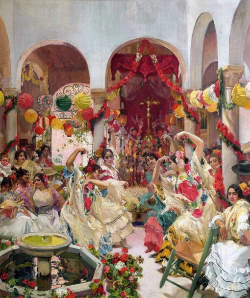 Séville la danse – Sorolla Joaquín Sorolla