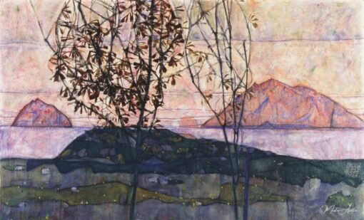 Soleil de réglage – Egon Schiele Egon Schiele