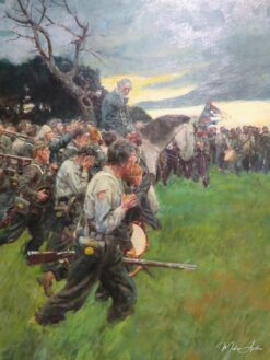 His Army Broke Up and Followed Him Weeping and Sobbing, from General Lee as I Knew Him by A.R.H. Ranson, Published in Harpers Monthly Magazine, February 1911 – Howard Pyle Howard Pyle