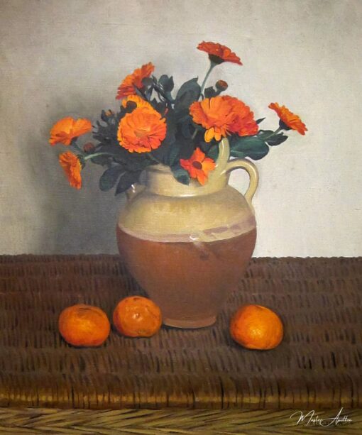 Soucis et mandarines – Félix Edouard Vallotton Félix Vallotton
