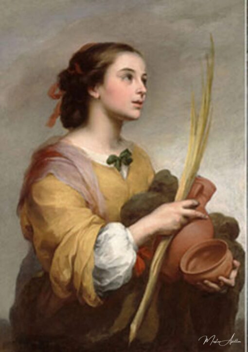 St. Justa – Bartolomé Esteban Murillo Bartolomé Esteban Murillo