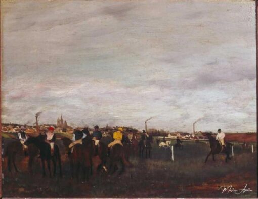 Sur le cours, avant le commencement – Edgar Degas Edgar Degas