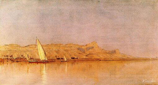 Sur le Nil Gebel Shekh Hereedee – Sanford Robinson Gifford Sanford Robinson Gifford