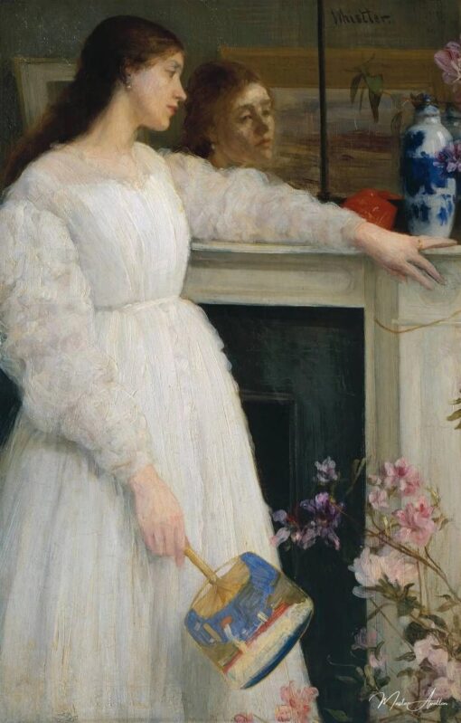 Symphonie en blanc, n° 2 : La petite fille blanche – James Abbott McNeill Whistler James Abbott McNeill Whistler