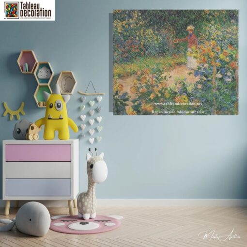 Tableau le jardin de Claude Monet Claude Monet 6