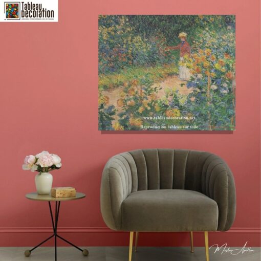 Tableau le jardin de Claude Monet Claude Monet 4