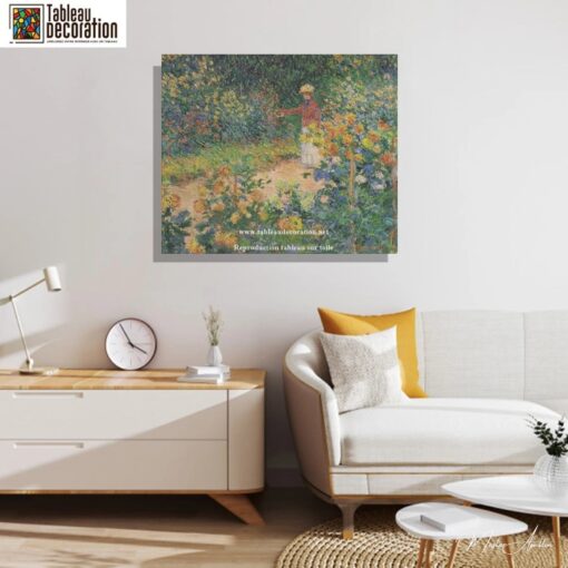 Tableau le jardin de Claude Monet Claude Monet 7