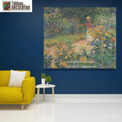 Tableau le jardin de Claude Monet Claude Monet 3
