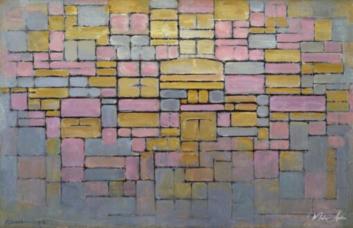 Tableau n° 2 ou composition V – Mondrian Piet Mondrian