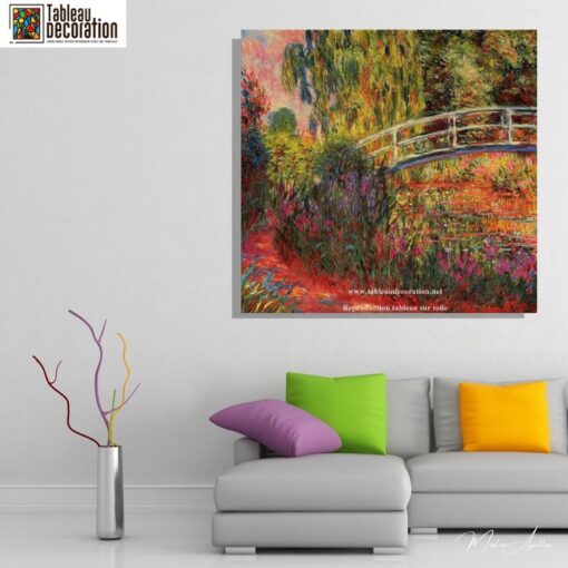 Tableau pont japonais – Monet Claude Monet 6