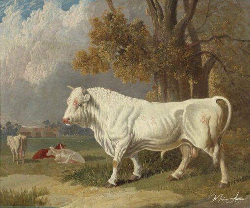 Taureau blanc, Fulbourn, Cambridgeshire, 1830 – John Frederick Herring Snr John Frederick Herring Sr