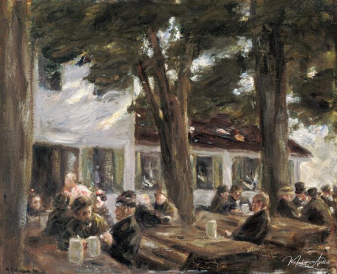 Terrasse de brasserie à des Brannenburg – Max Liebermann Max Liebermann 2