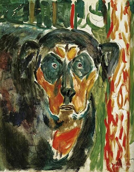 Tête de chien – Edvard Munch Edvard Munch 2