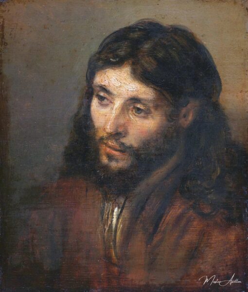 Tête du Christ – Rembrandt van Rijn Rembrandt van Rijn