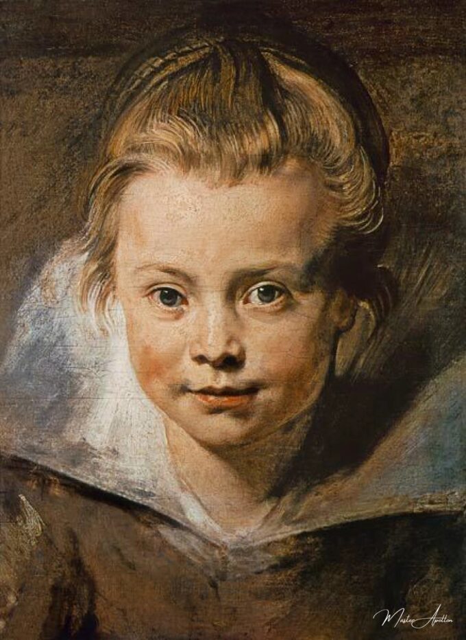 Tête d’un enfant (Clara-Serena Rubens) autour de 1616 – Peter Paul Rubens Peter Paul Rubens 2