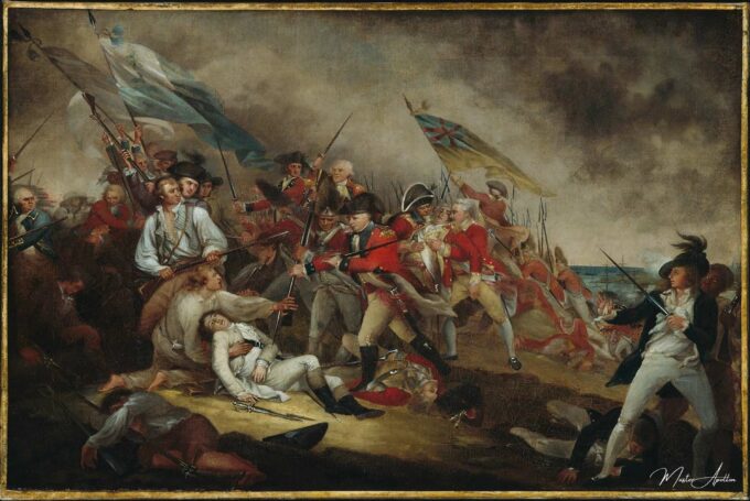 The Death of General Warren at the Battle of Bunker’s Hill, June 17, 1775 – John Trumbull John Trumbull 2