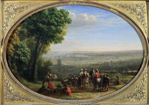 The Siege of La Rochelle by Louis XIII – Claude Lorrain Claude Lorrain