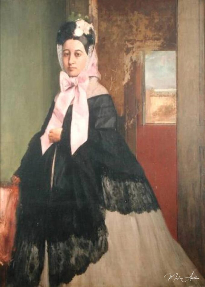 Thérèse de Gas (1842-95), sœur de l’artiste, devenue Madame Edmond Morbilli – Edgar Degas Edgar Degas 2