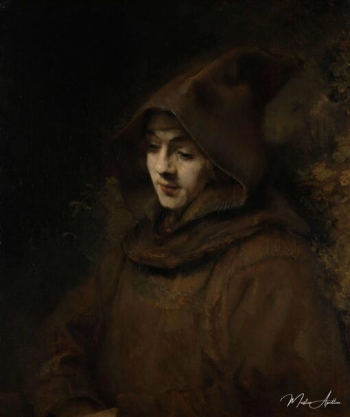 Titus en moine – Rembrandt van Rijn Rembrandt van Rijn