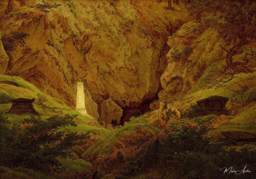 Tombes de Freiheitskrieger en baisse – Caspar David Friedrich Caspar David Friedrich