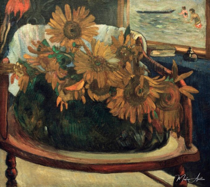 Tournesols dans un fauteuil – Paul Gauguin Paul Gauguin 2