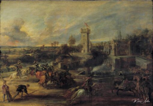 Tournoi devant le château de Steen – Peter Paul Rubens Peter Paul Rubens