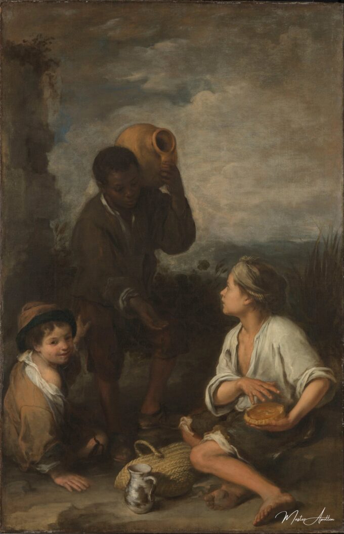 Trois garçons – Bartolomé Esteban Murillo Bartolomé Esteban Murillo 2