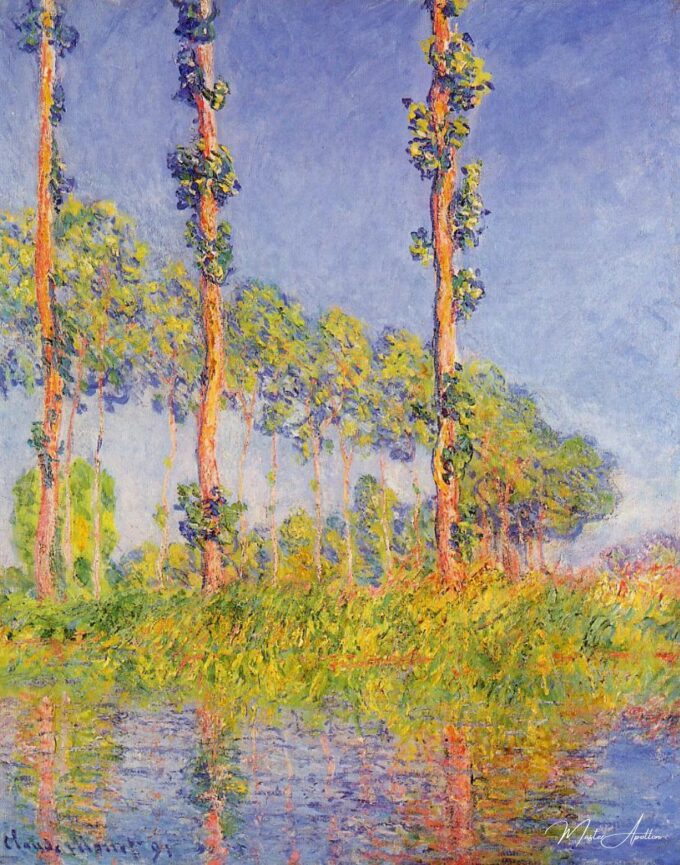 Trois Peupliers, effet d’automne – Claude Monet Claude Monet 2