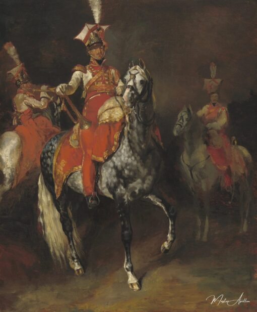 Trompettes à cheval de la Garde impériale de Napoléon – Théodore Géricault Théodore Géricault