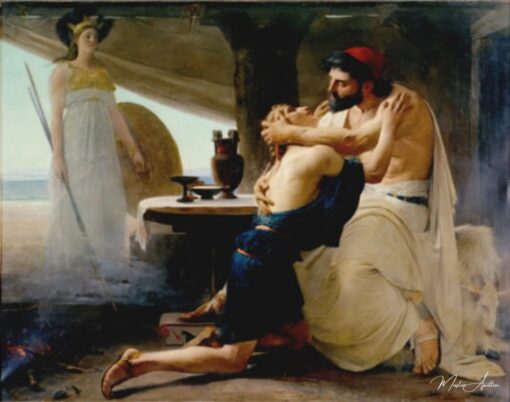 Ulysse et Télémaque, 1880, Castellane, Mairie – Lionel Royer Lionel Royer