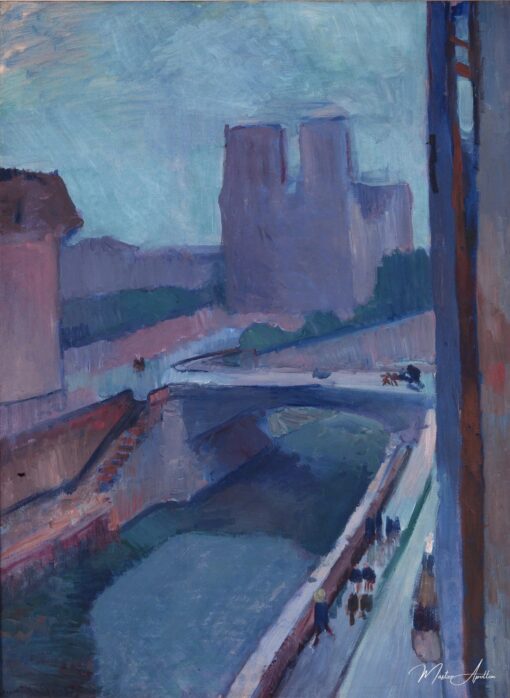 Un aperçu de Notre Dame en fin d’après-midi – Matisse Henri Matisse